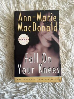 Ann-Marie MacDonald "Fall On Your Knees" Paperback - Black & Cream Cover